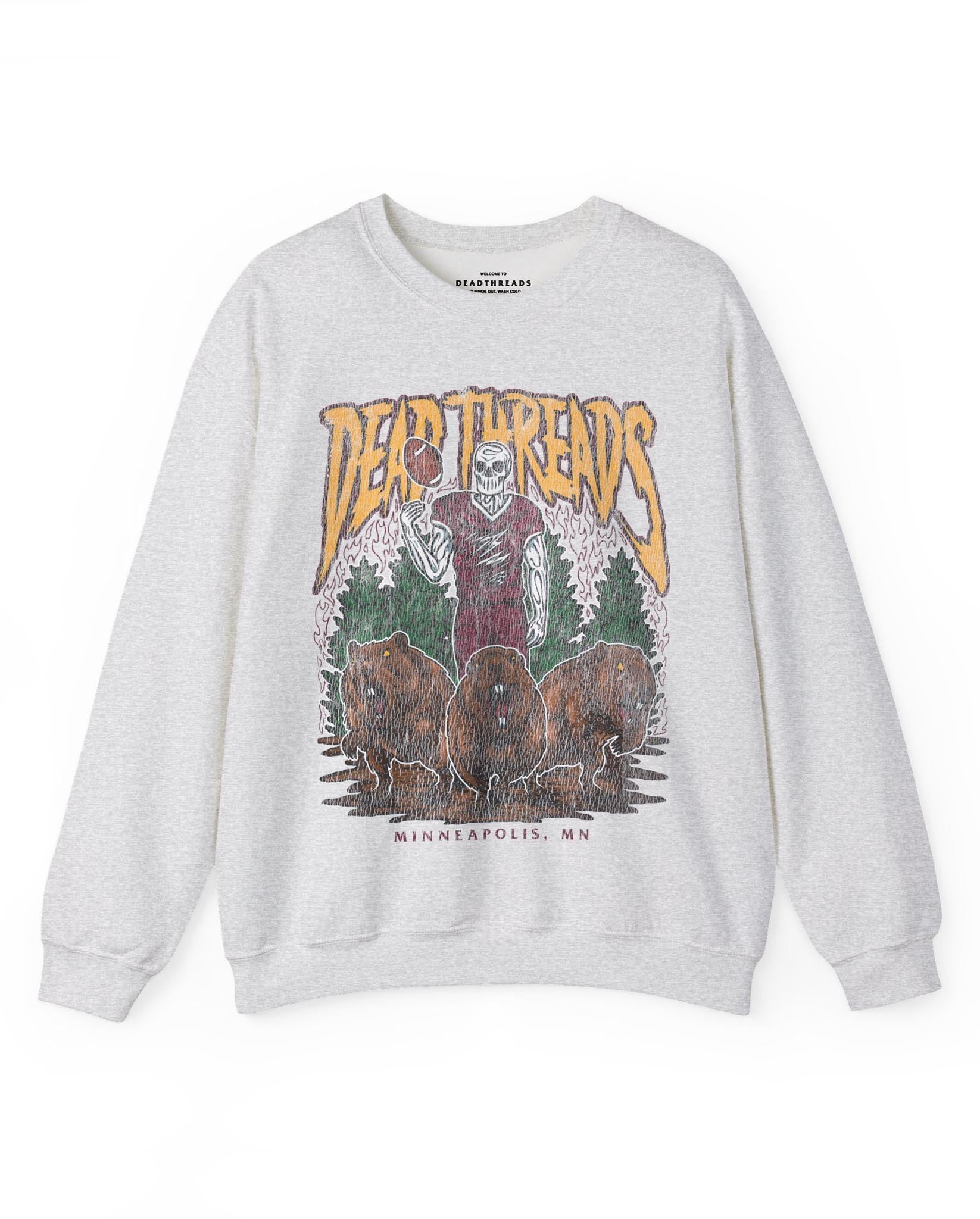MINNEAPOLIS FOOTBALL - CREWNECK SWEATSHIRT – Sweatshirt – Dead Threads Apparel