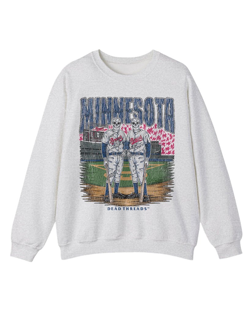 MINNESOTA BASEBALL CREWNECK SWEATSHIRT – Sweatshirt – Dead Threads Apparel