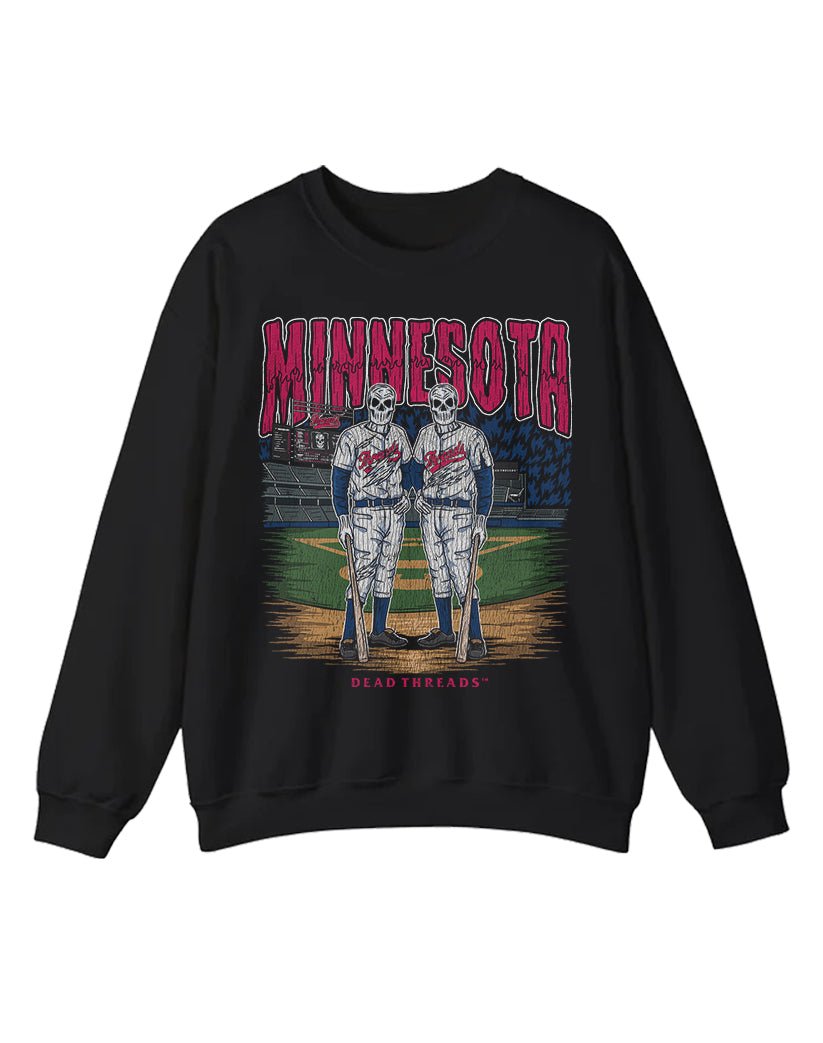 MINNESOTA BASEBALL CREWNECK SWEATSHIRT – Sweatshirt – Dead Threads Apparel