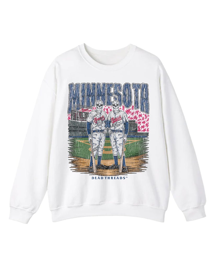 MINNESOTA BASEBALL CREWNECK SWEATSHIRT – Sweatshirt – Dead Threads Apparel