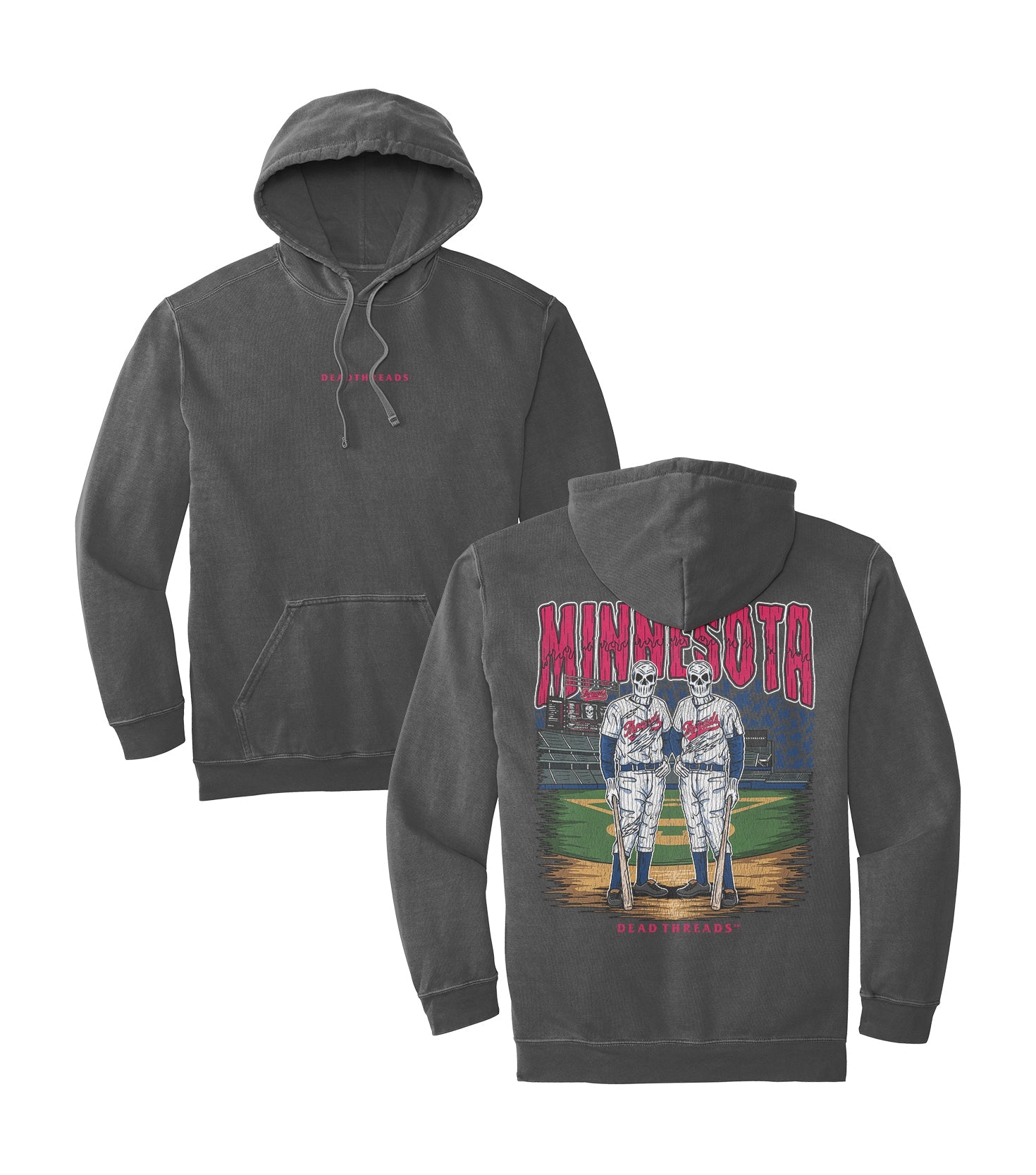 MINNESOTA BASEBALL - “DT ESSENTIAL" HOODIE – Hoodie – Dead Threads Apparel
