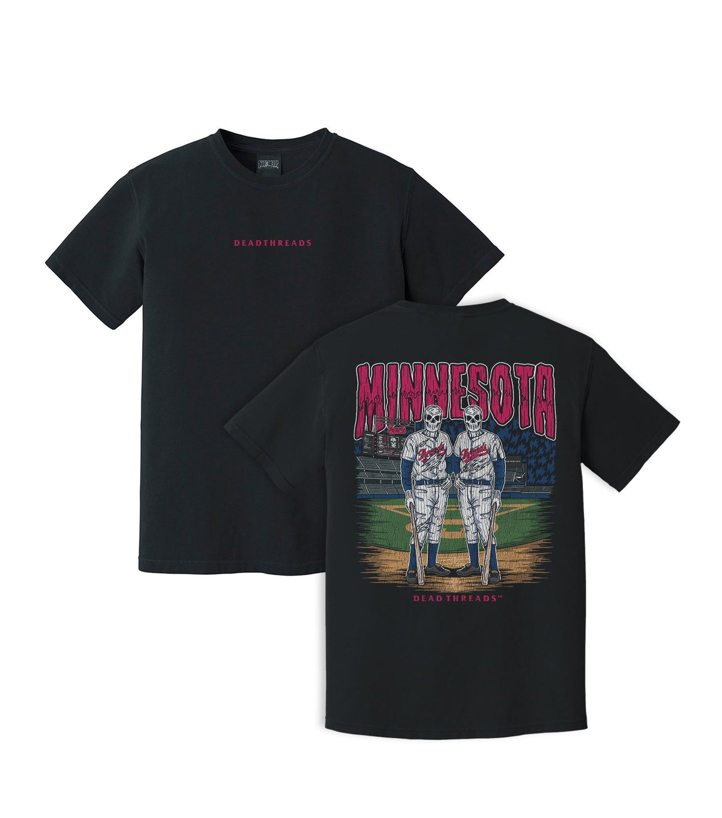 MINNESOTA BASEBALL - “DT ESSENTIAL" PREMIUM T - SHIRT – T-Shirt – Dead Threads Apparel