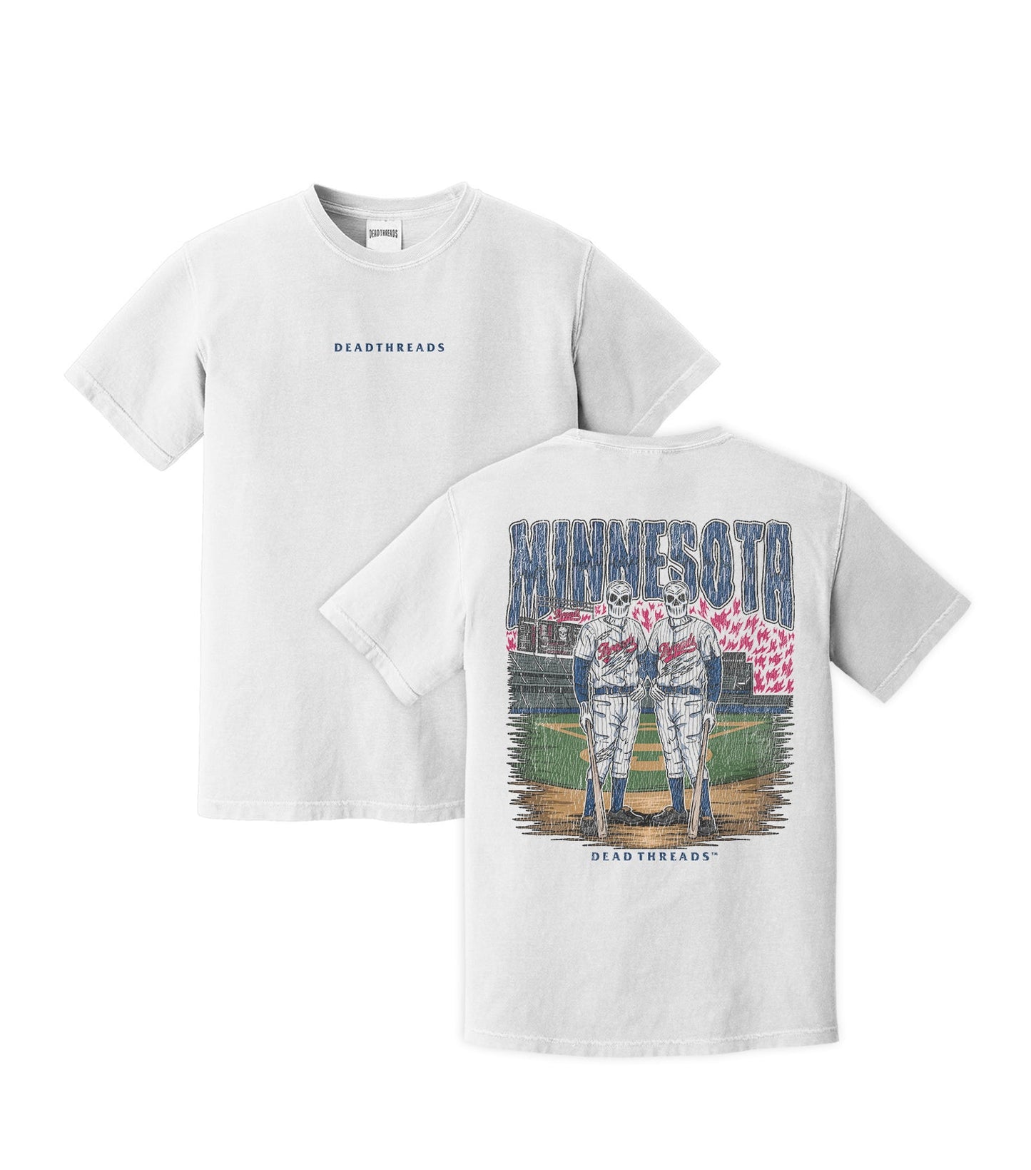 MINNESOTA BASEBALL - “DT ESSENTIAL" PREMIUM T - SHIRT – T-Shirt – Dead Threads Apparel
