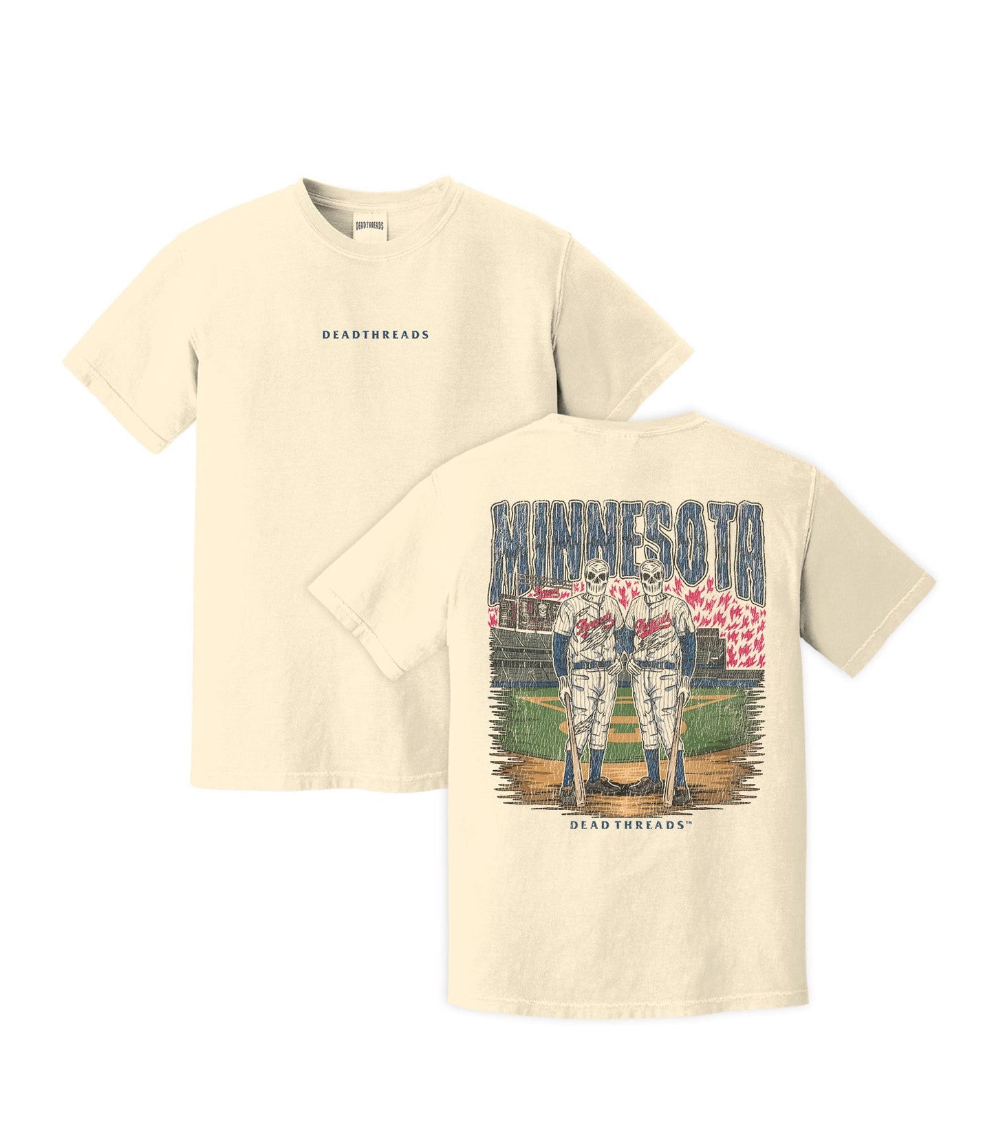 MINNESOTA BASEBALL - “DT ESSENTIAL" PREMIUM T - SHIRT – T-Shirt – Dead Threads Apparel