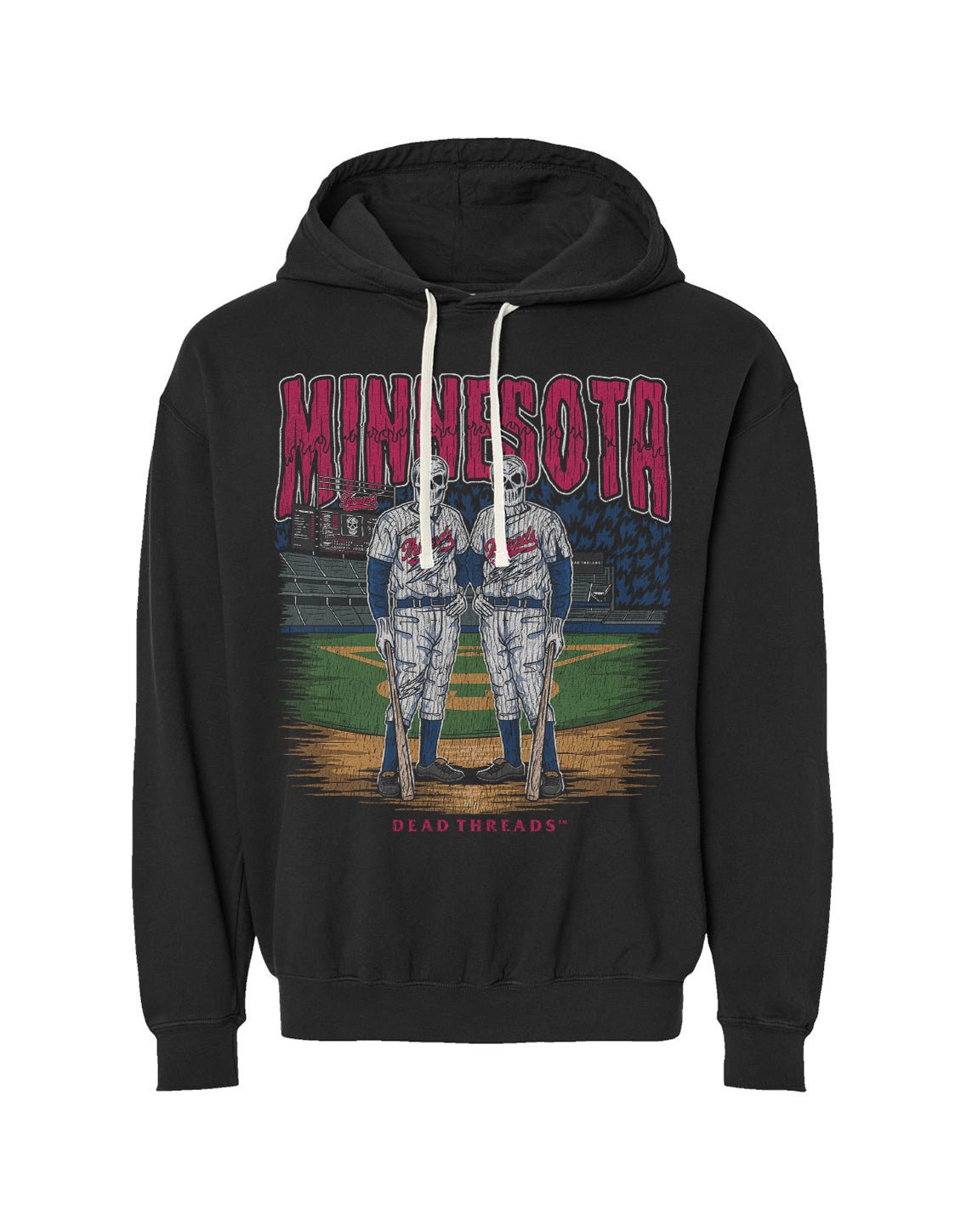 MINNESOTA BASEBALL - LIGHTWEIGHT HOODIE – Lightweight – Dead Threads Apparel