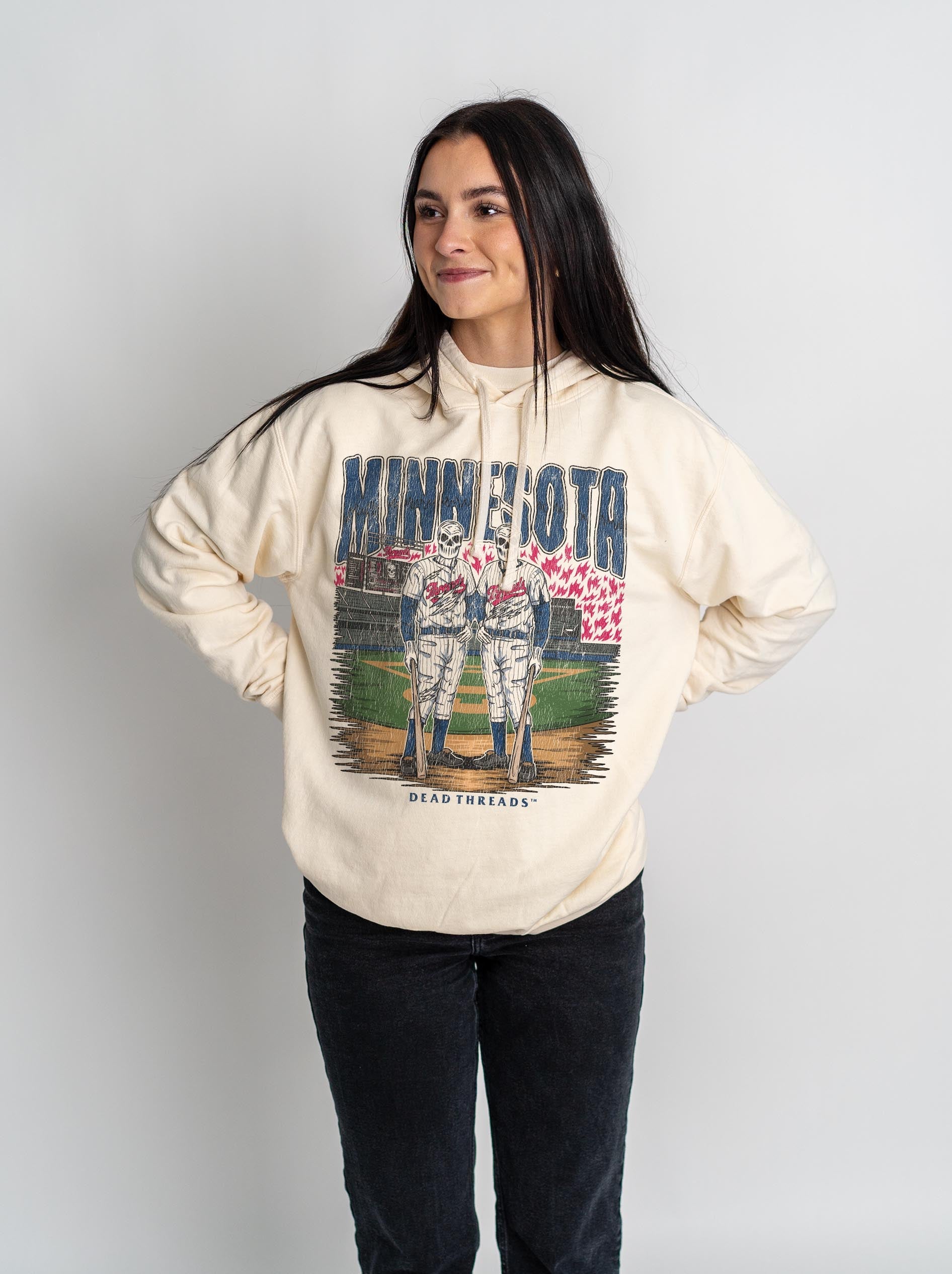 MINNESOTA BASEBALL - LIGHTWEIGHT HOODIE – Lightweight – Dead Threads Apparel