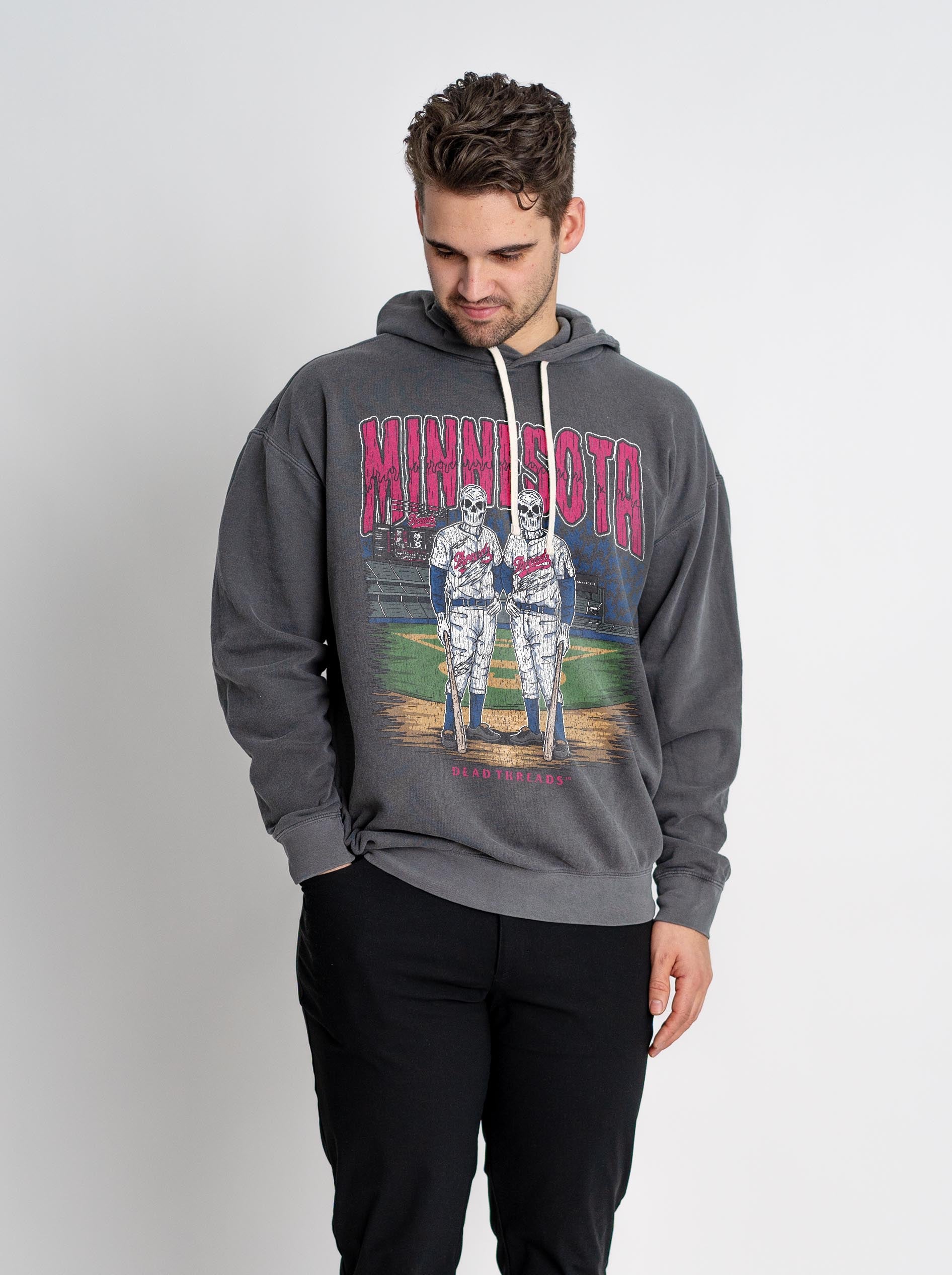 MINNESOTA BASEBALL - LIGHTWEIGHT HOODIE – Lightweight – Dead Threads Apparel