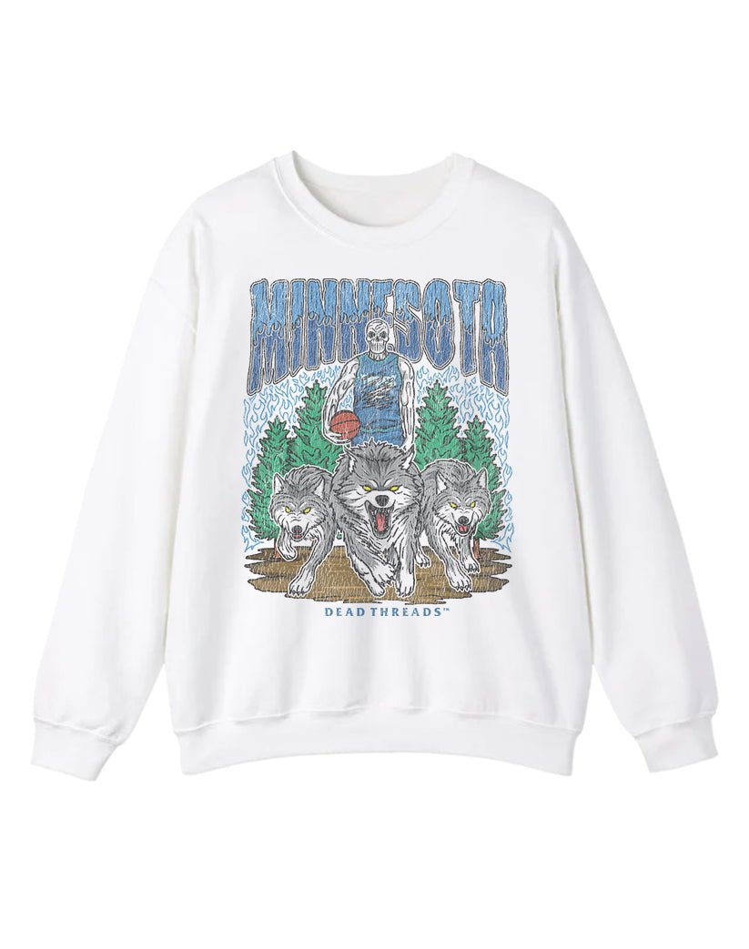 MINNESOTA BASKETBALL CREWNECK SWEATSHIRT – Sweatshirt – Dead Threads Apparel
