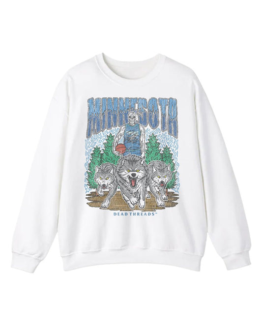MINNESOTA BASKETBALL CREWNECK SWEATSHIRT – Sweatshirt – Dead Threads Apparel
