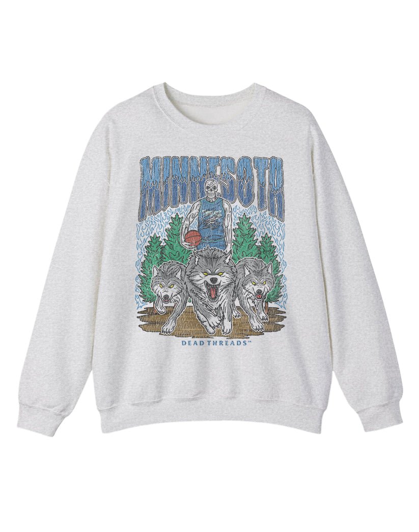 MINNESOTA BASKETBALL CREWNECK SWEATSHIRT – Sweatshirt – Dead Threads Apparel