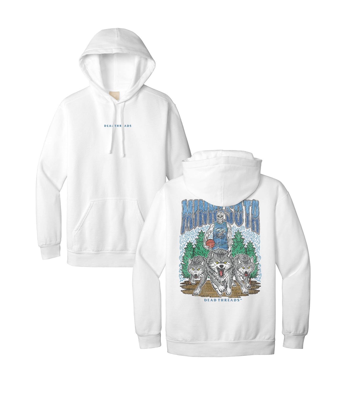 MINNESOTA BASKETBALL - “DT ESSENTIAL" HOODIE – Hoodie – Dead Threads Apparel