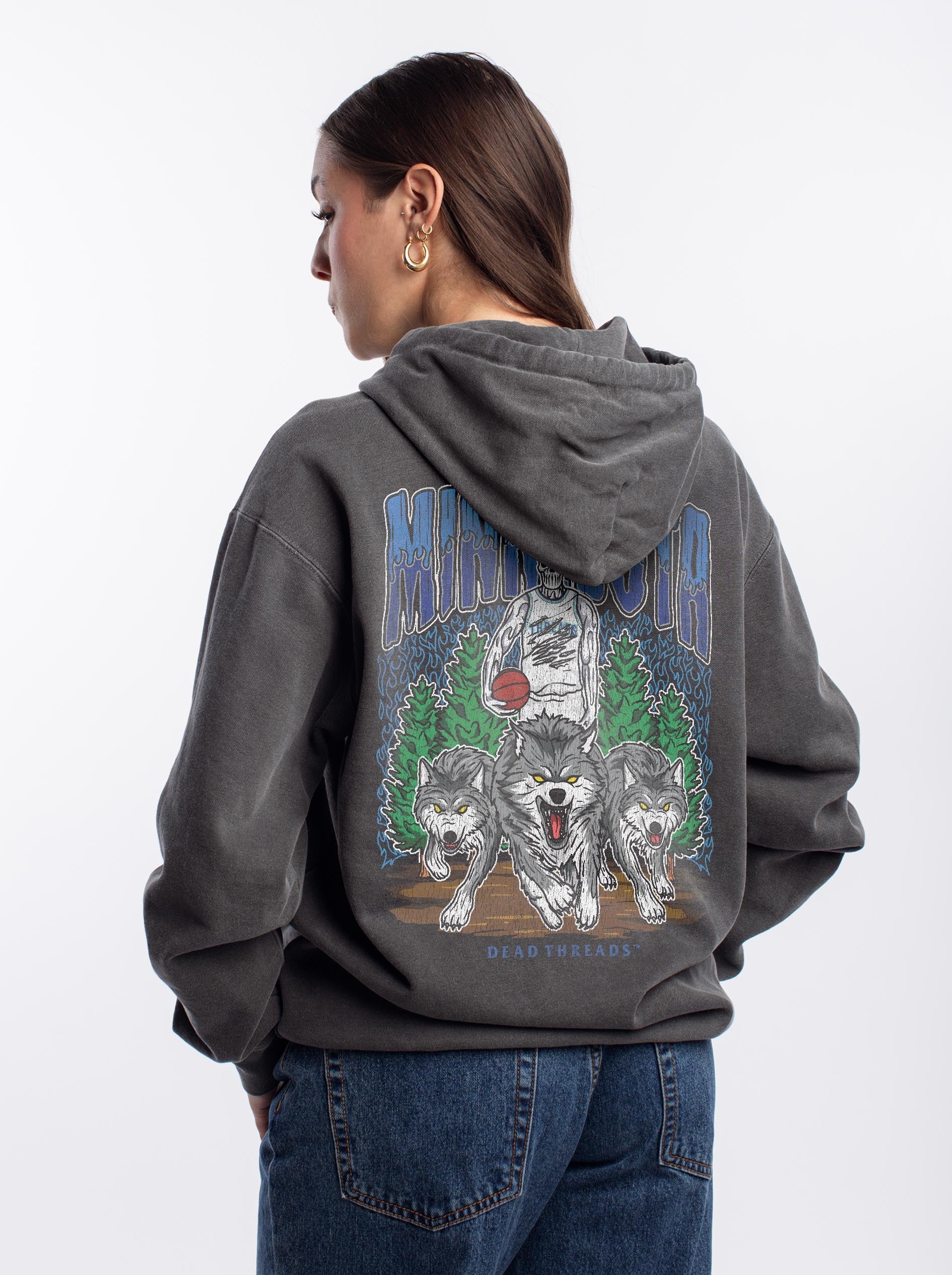 MINNESOTA BASKETBALL - “DT ESSENTIAL" HOODIE – Hoodie – Dead Threads Apparel