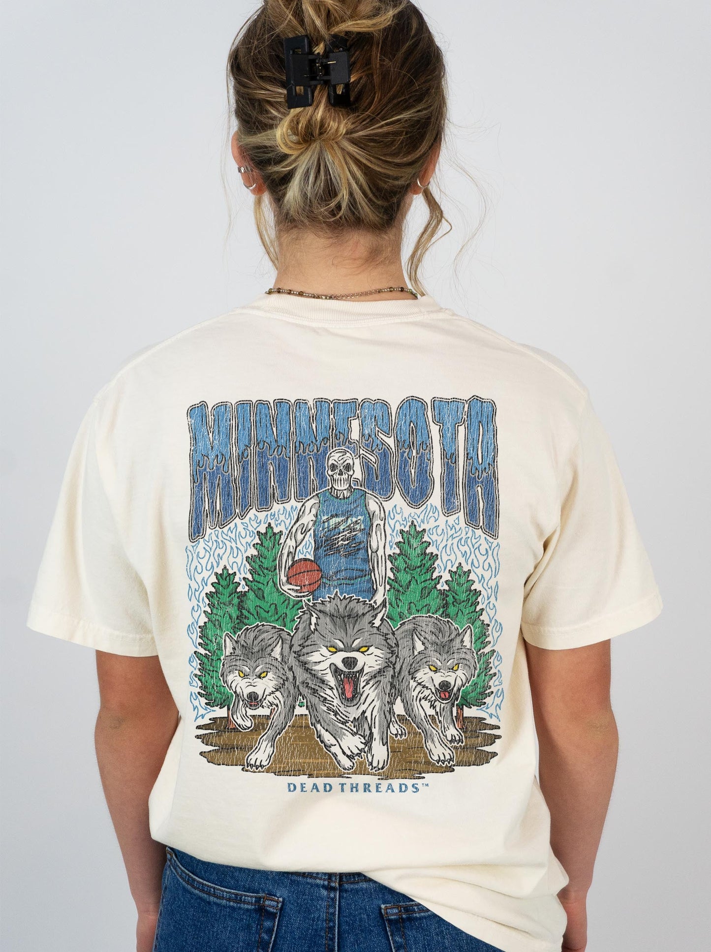 MINNESOTA BASKETBALL - “DT ESSENTIAL" PREMIUM T - SHIRT – T-Shirt – Dead Threads Apparel
