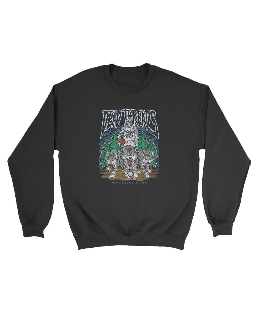 MINNESOTA BASKETBALL - KIDS CREWNECK SWEATSHIRT – Kids clothes – Dead Threads Apparel