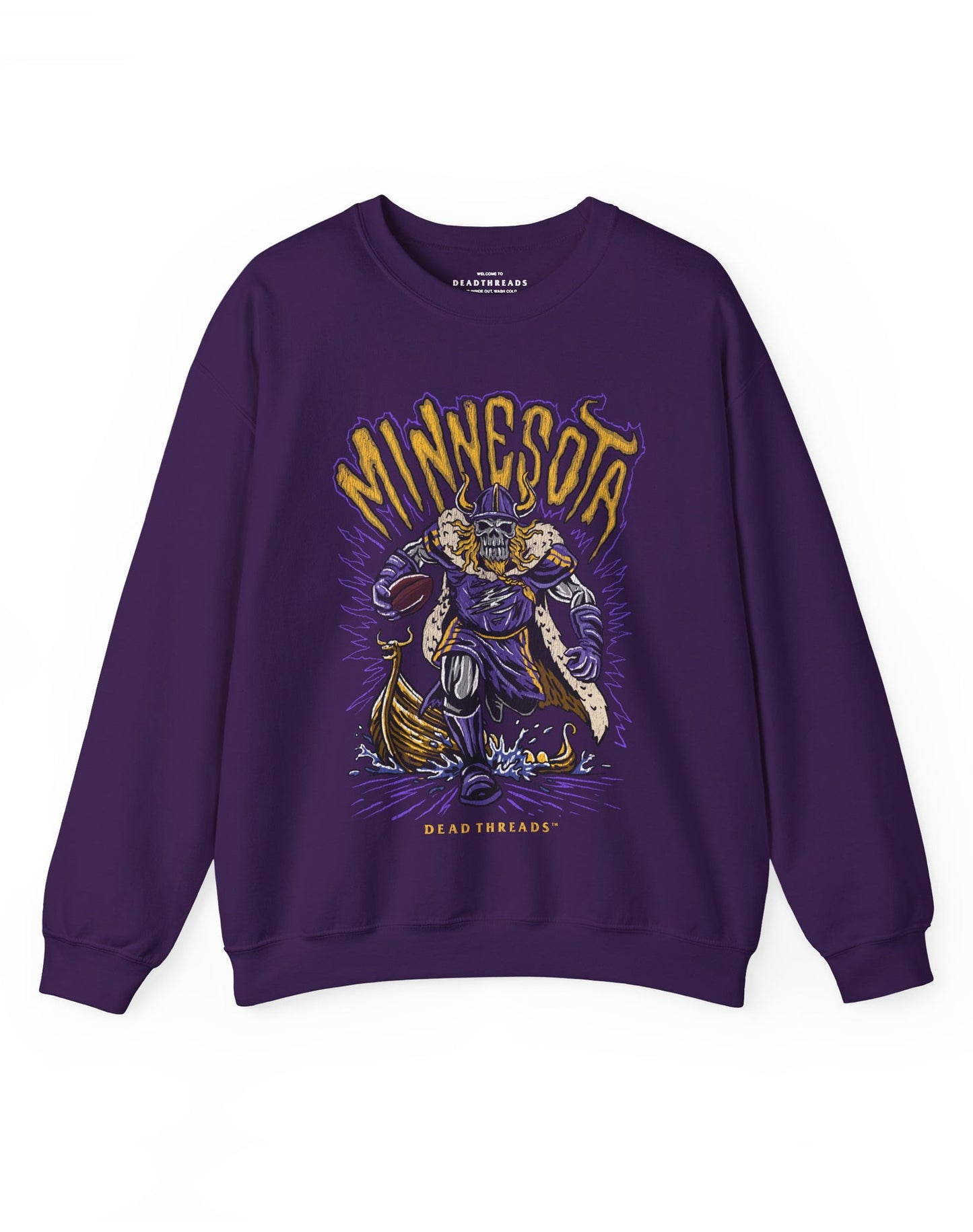 MINNESOTA FOOTBALL v1 CREWNECK SWEATSHIRT – Sweatshirt – Dead Threads Apparel