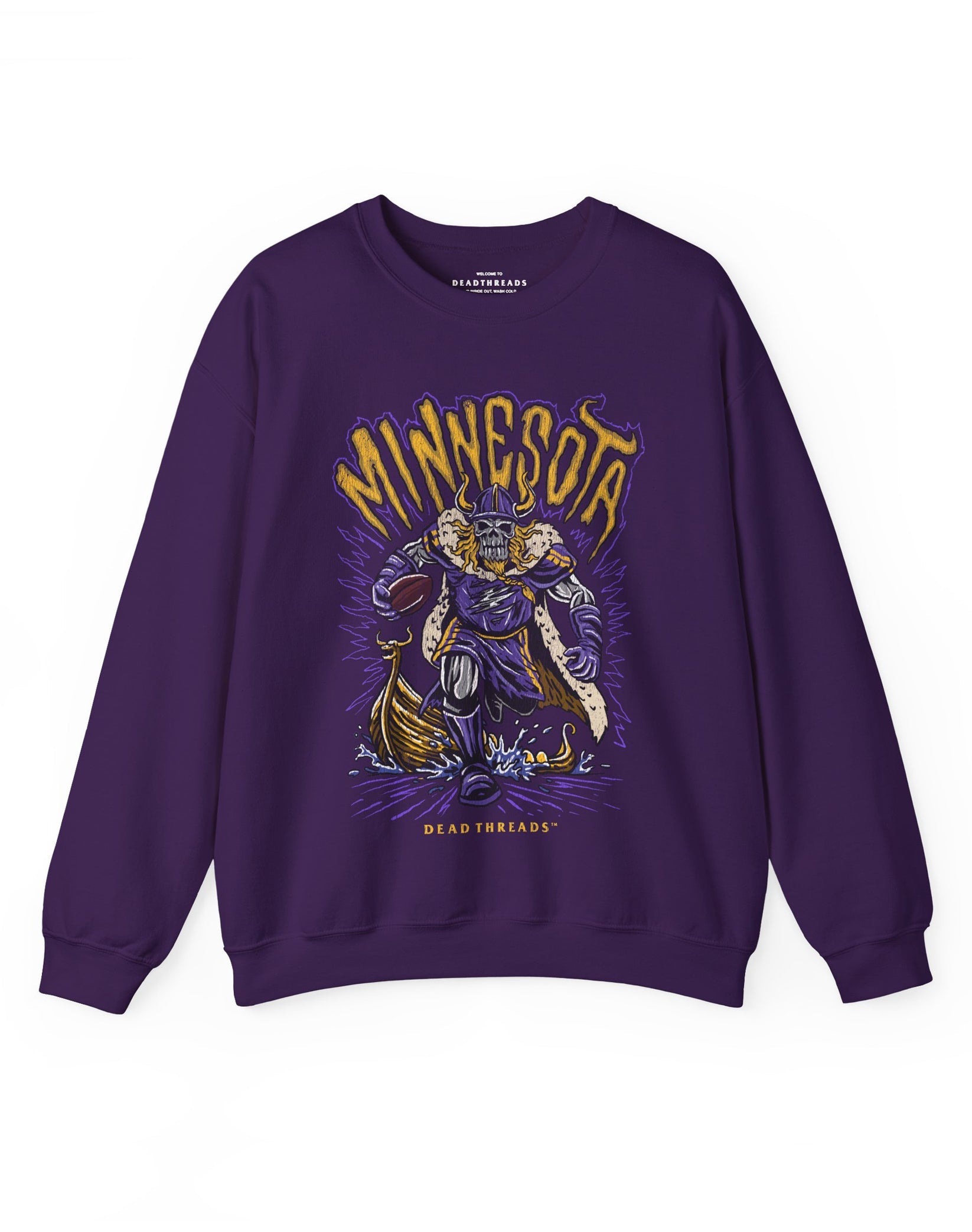 MINNESOTA FOOTBALL v1 CREWNECK SWEATSHIRT – Sweatshirt – Dead Threads Apparel