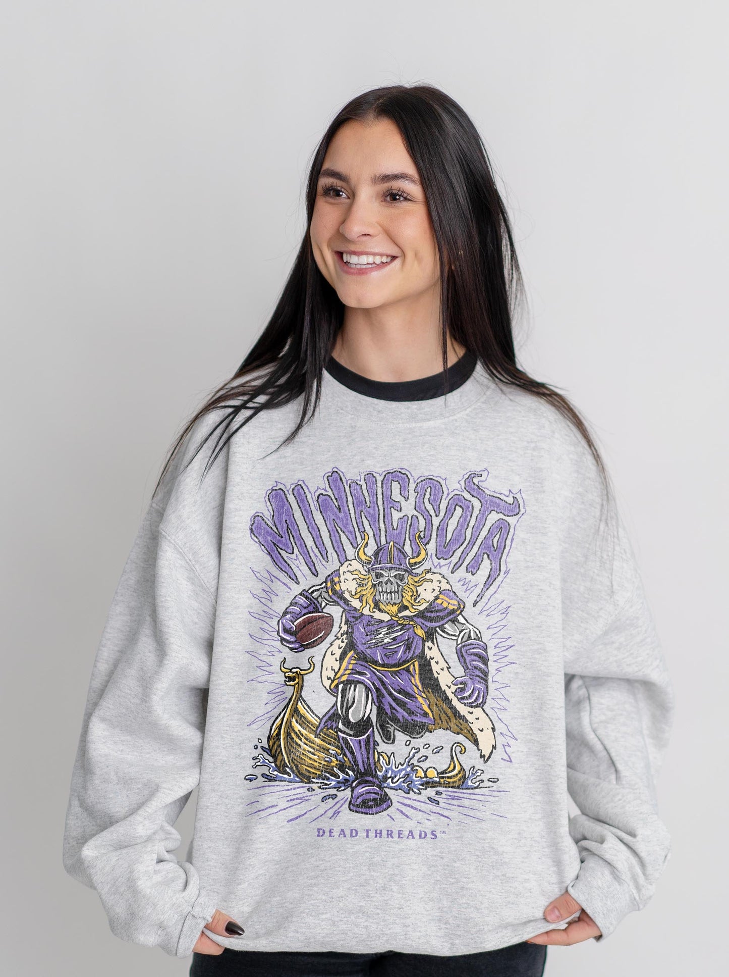 MINNESOTA FOOTBALL v1 CREWNECK SWEATSHIRT – Sweatshirt – Dead Threads Apparel