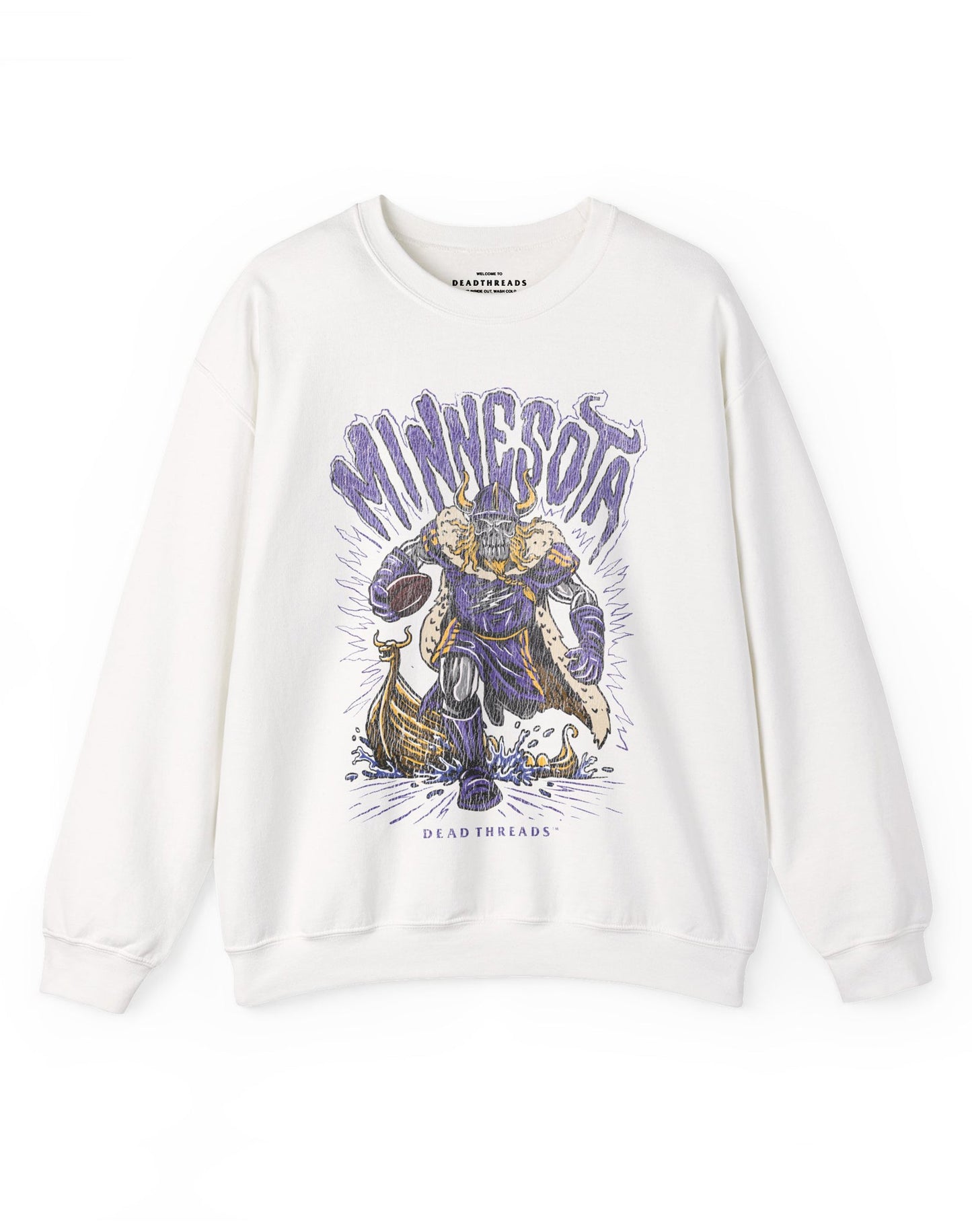 MINNESOTA FOOTBALL v1 CREWNECK SWEATSHIRT – Sweatshirt – Dead Threads Apparel