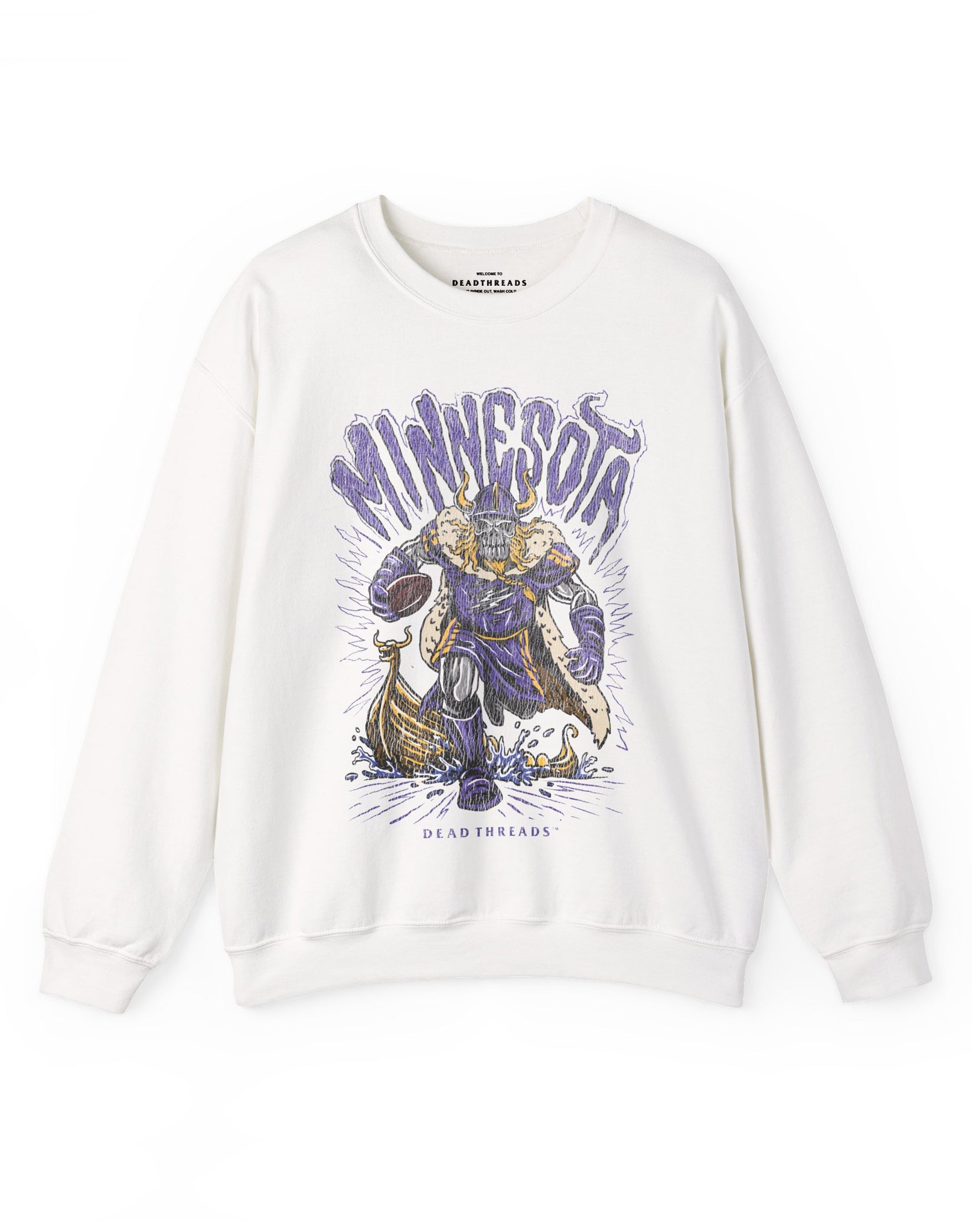 MINNESOTA FOOTBALL v1 CREWNECK SWEATSHIRT – Sweatshirt – Dead Threads Apparel