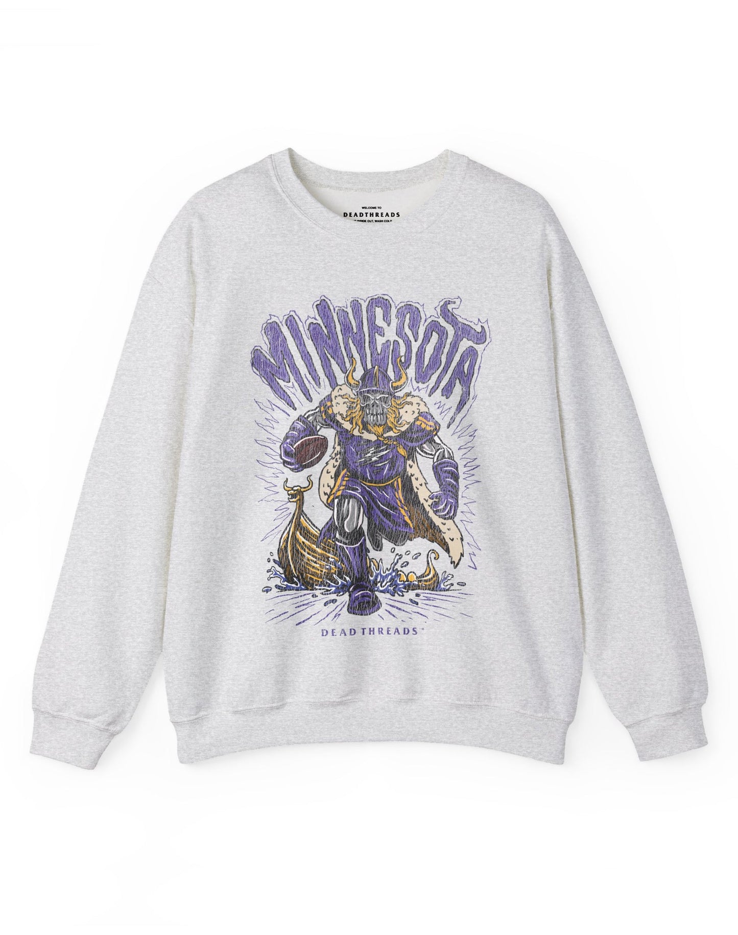 MINNESOTA FOOTBALL v1 CREWNECK SWEATSHIRT – Sweatshirt – Dead Threads Apparel