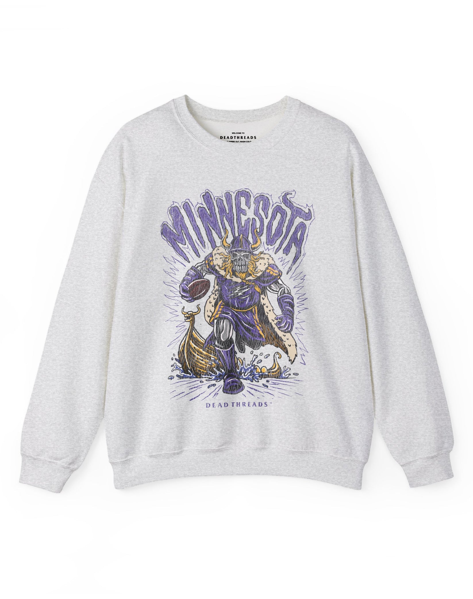 MINNESOTA FOOTBALL v1 CREWNECK SWEATSHIRT – Sweatshirt – Dead Threads Apparel