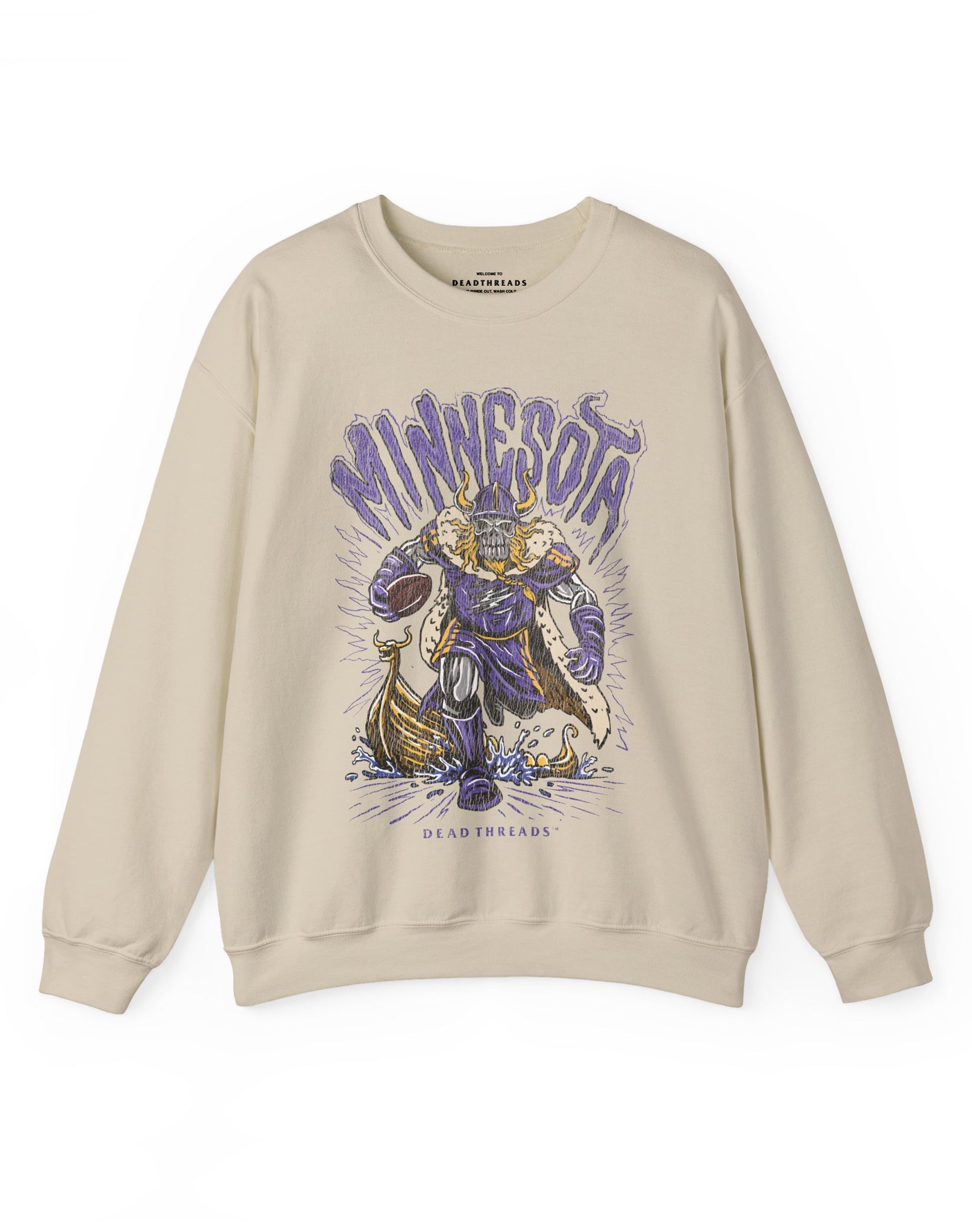 MINNESOTA FOOTBALL v1 CREWNECK SWEATSHIRT – Sweatshirt – Dead Threads Apparel