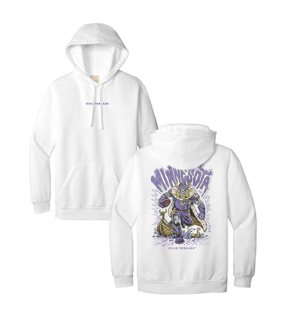 MINNESOTA FOOTBALL v1 - “DT ESSENTIAL" HOODIE – Hoodie – Dead Threads Apparel
