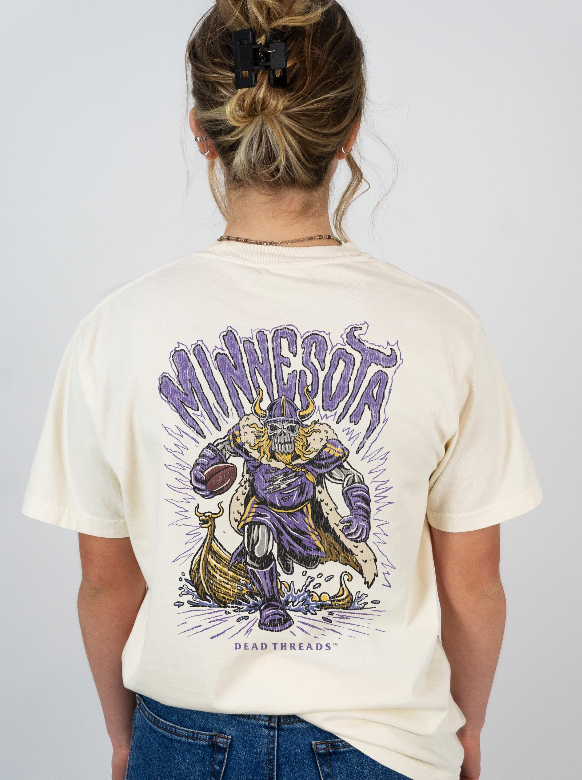 MINNESOTA FOOTBALL v1 - “DT ESSENTIAL" PREMIUM T - SHIRT – T-Shirt – Dead Threads Apparel