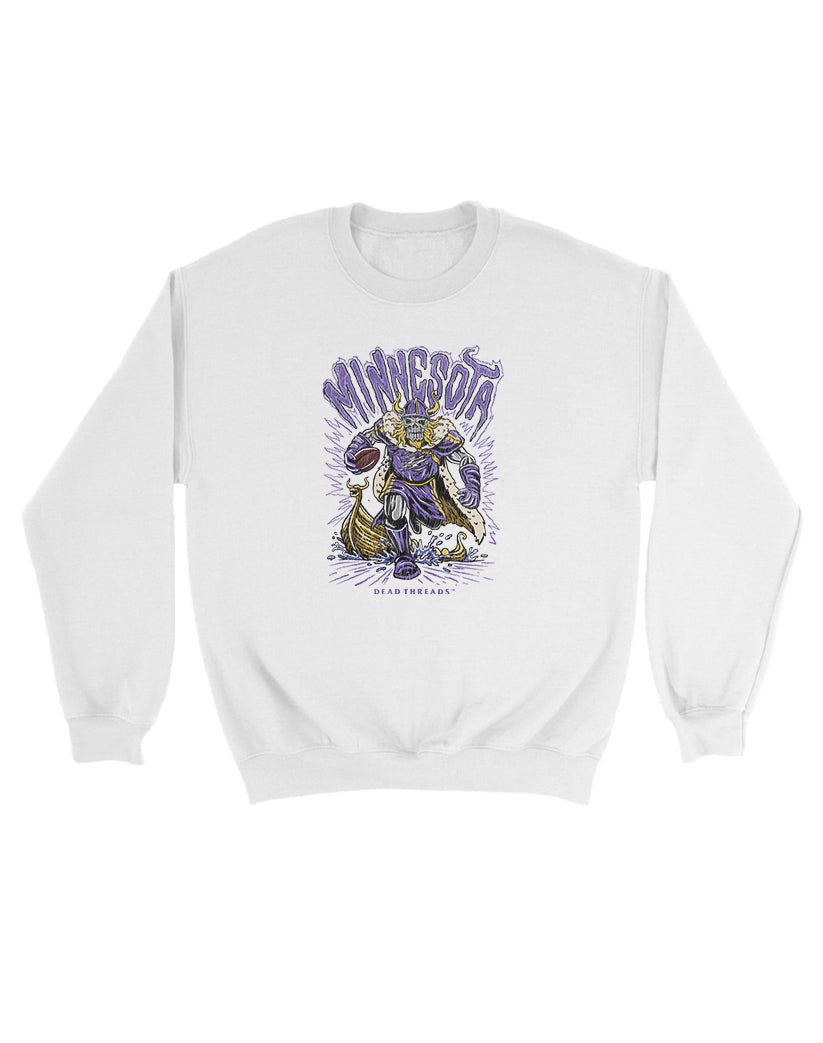 MINNESOTA FOOTBALL v1 KIDS CREWNECK SWEATSHIRT – Kids clothes – Dead Threads Apparel
