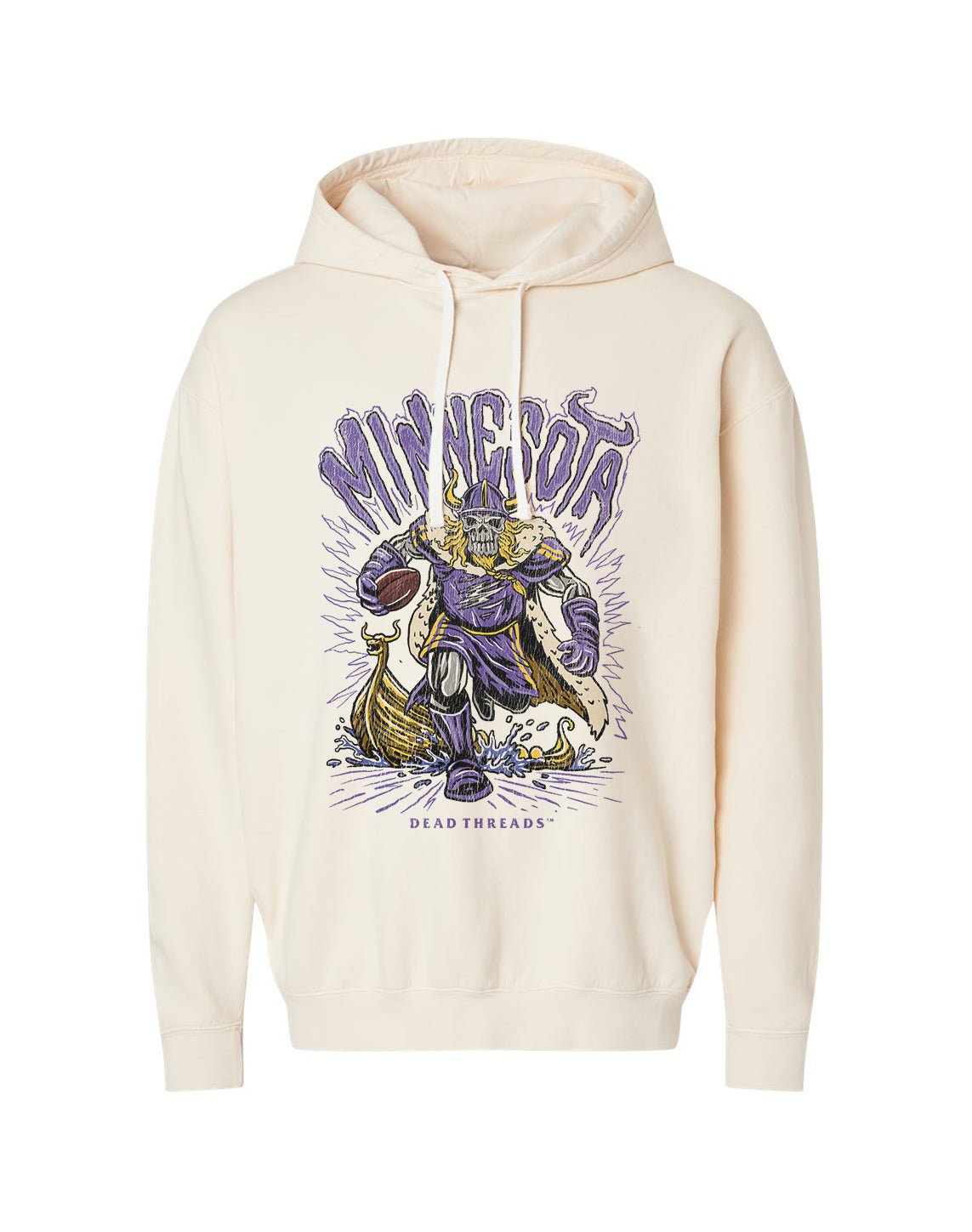 MINNESOTA FOOTBALL v1 - LIGHTWEIGHT HOODIE – Lightweight – Dead Threads Apparel