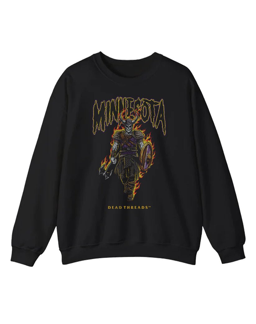 MINNESOTA FOOTBALL v2 CREWNECK SWEATSHIRT – Sweatshirt – Dead Threads Apparel