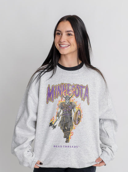 MINNESOTA FOOTBALL v2 CREWNECK SWEATSHIRT – Sweatshirt – Dead Threads Apparel