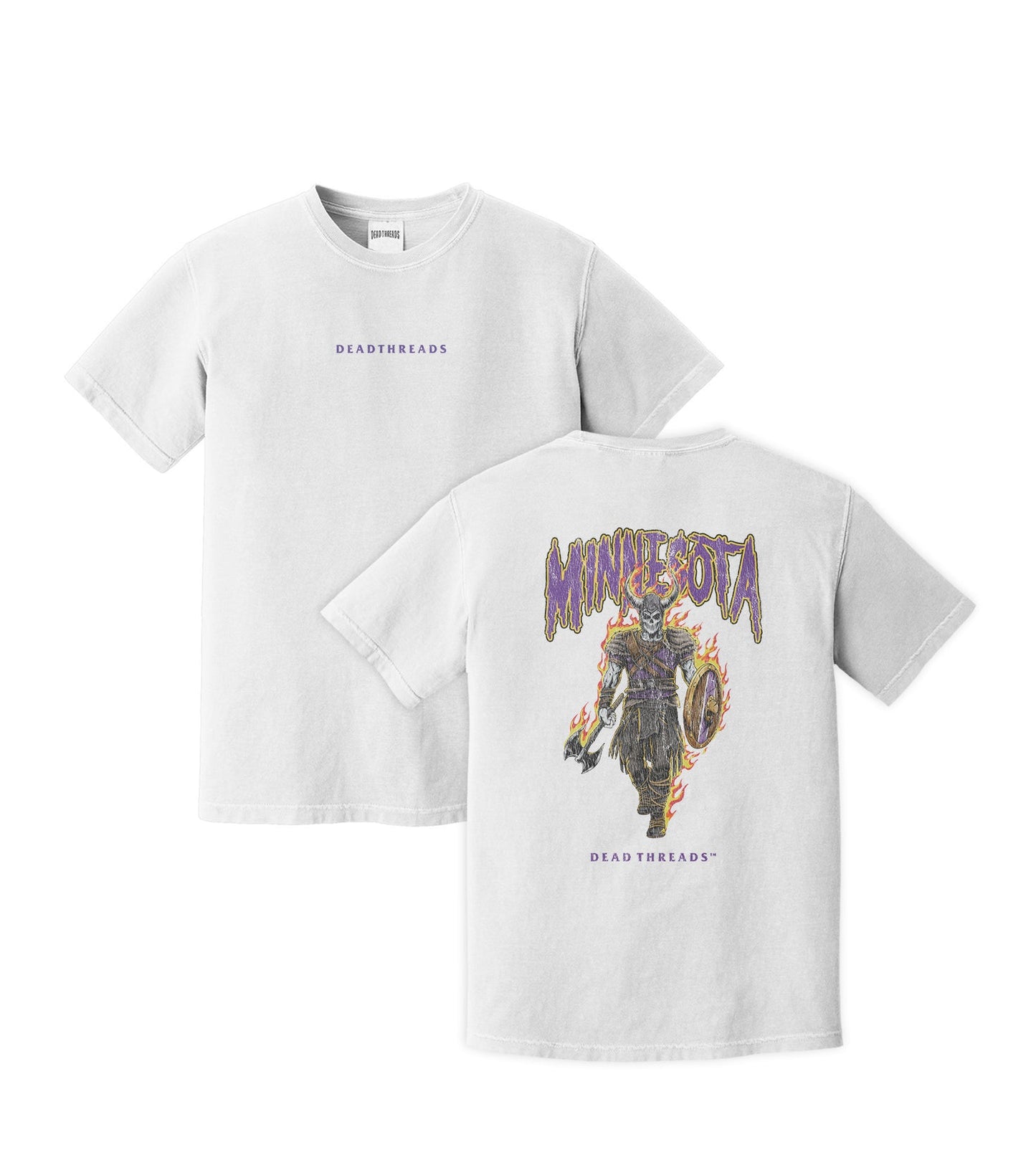 MINNESOTA FOOTBALL v2 - “DT ESSENTIAL" PREMIUM T - SHIRT – T-Shirt – Dead Threads Apparel