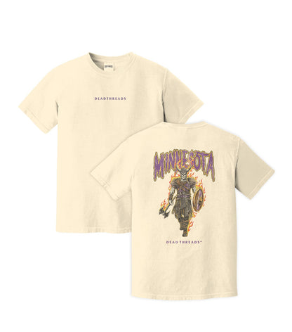 MINNESOTA FOOTBALL v2 - “DT ESSENTIAL" PREMIUM T - SHIRT – T-Shirt – Dead Threads Apparel
