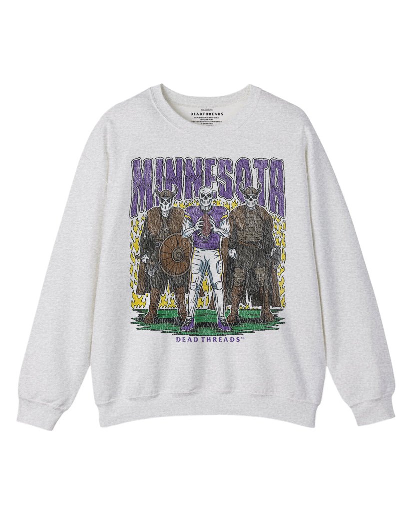 MINNESOTA FOOTBALL v3 CREWNECK SWEATSHIRT – Sweatshirt – Dead Threads Apparel