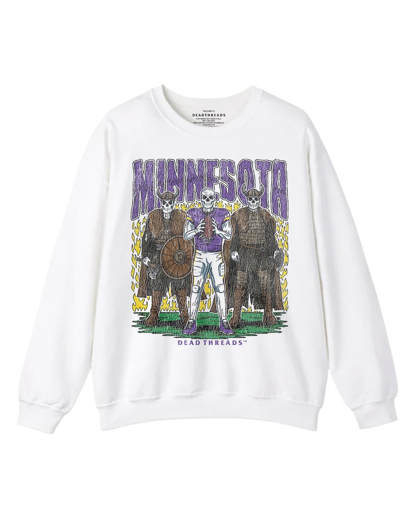 MINNESOTA FOOTBALL v3 CREWNECK SWEATSHIRT – Sweatshirt – Dead Threads Apparel