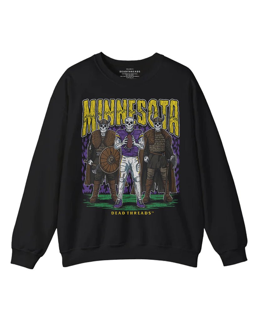 MINNESOTA FOOTBALL v3 CREWNECK SWEATSHIRT – Sweatshirt – Dead Threads Apparel