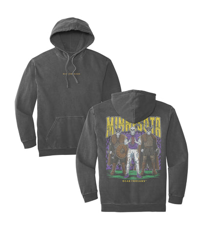 MINNESOTA FOOTBALL v3 - “DT ESSENTIAL" HOODIE – Hoodie – Dead Threads Apparel