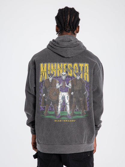 MINNESOTA FOOTBALL v3 - “DT ESSENTIAL" HOODIE – Hoodie – Dead Threads Apparel