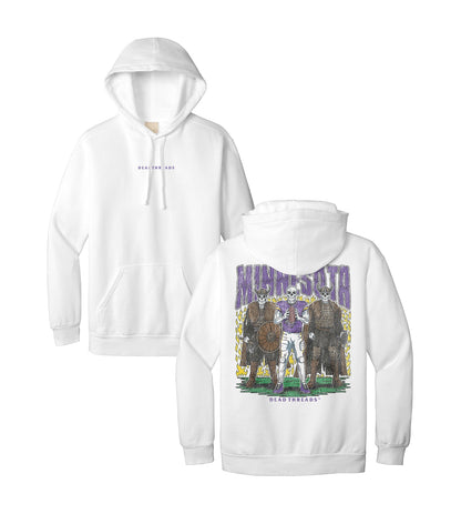 MINNESOTA FOOTBALL v3 - “DT ESSENTIAL" HOODIE – Hoodie – Dead Threads Apparel