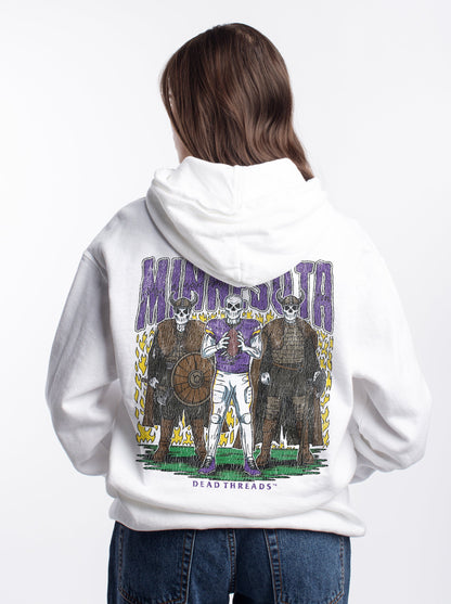 MINNESOTA FOOTBALL v3 - “DT ESSENTIAL" HOODIE – Hoodie – Dead Threads Apparel