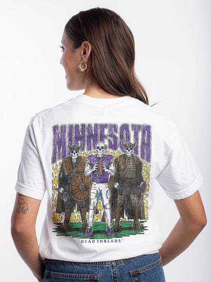MINNESOTA FOOTBALL v3 - “DT ESSENTIAL" PREMIUM T - SHIRT – T-Shirt – Dead Threads Apparel