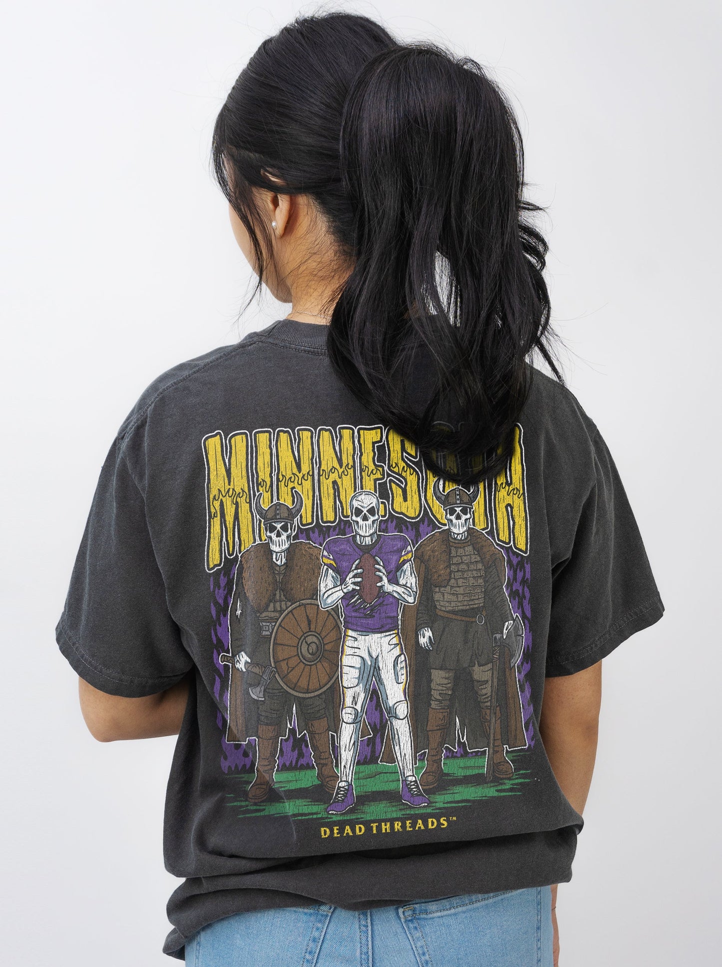 MINNESOTA FOOTBALL v3 - “DT ESSENTIAL" PREMIUM T - SHIRT – T-Shirt – Dead Threads Apparel