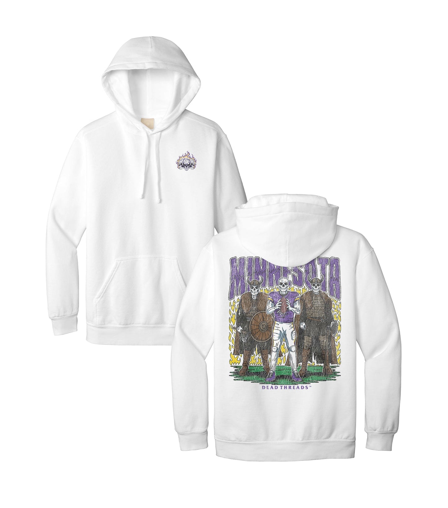MINNESOTA FOOTBALL v3 - HOODIE – Hoodie – Dead Threads Apparel