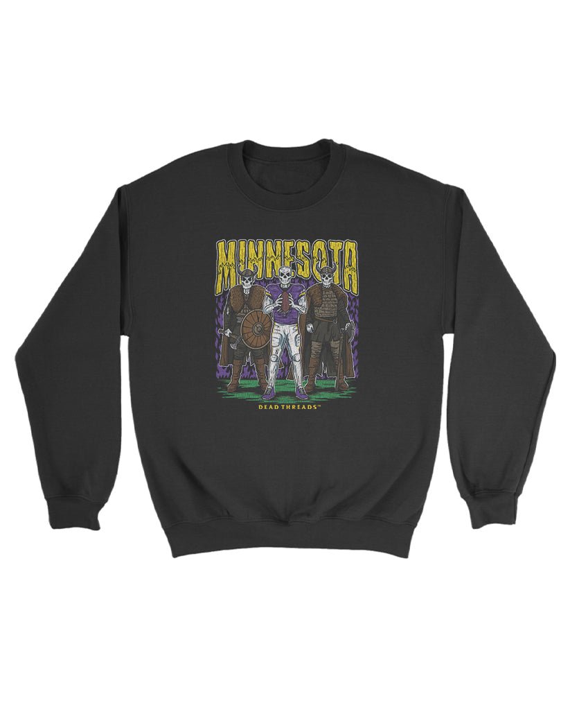 MINNESOTA FOOTBALL v3 KIDS CREWNECK SWEATSHIRT – Kids clothes – Dead Threads Apparel