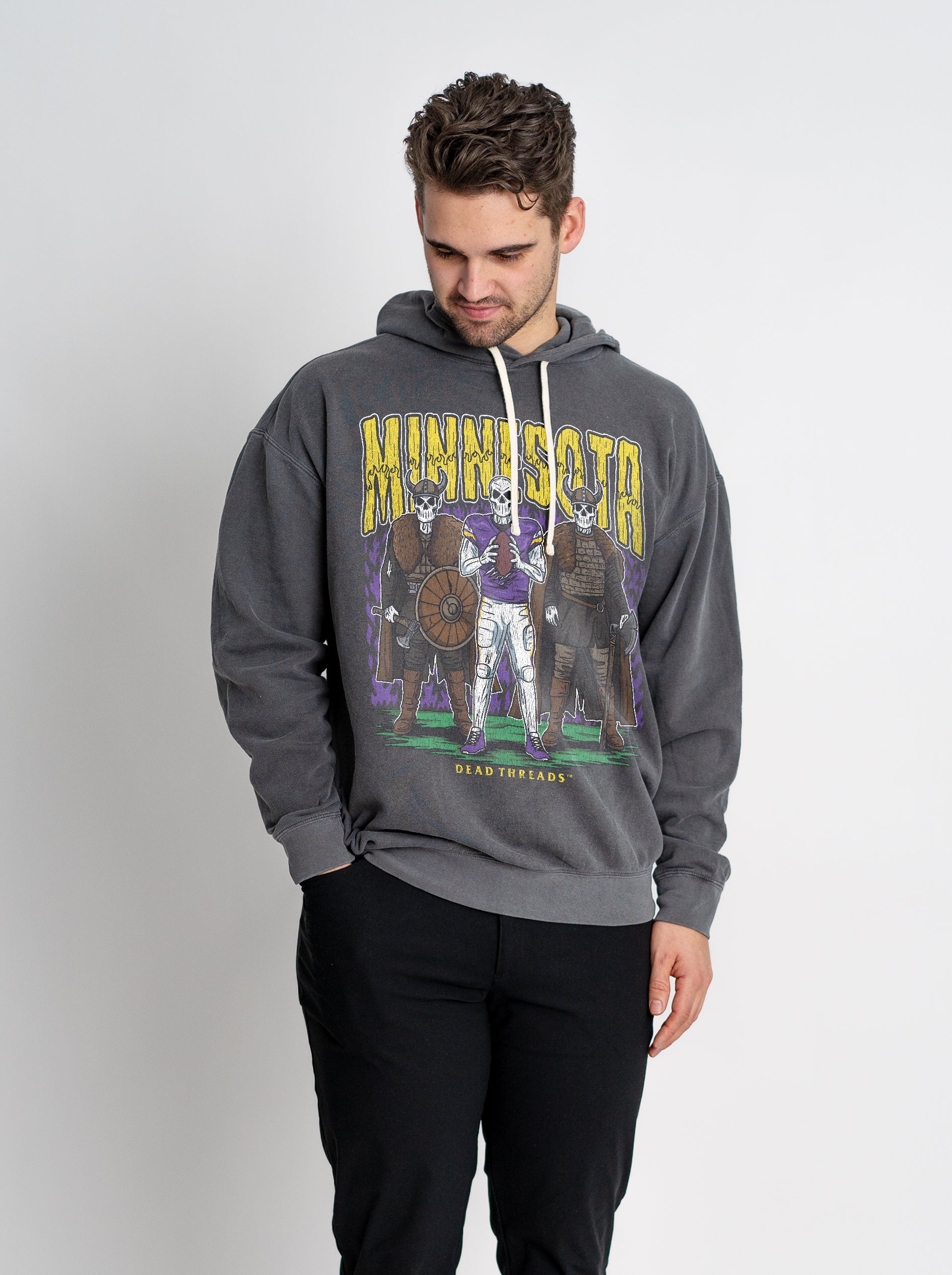 MINNESOTA FOOTBALL v3 - LIGHTWEIGHT HOODIE – Lightweight – Dead Threads Apparel