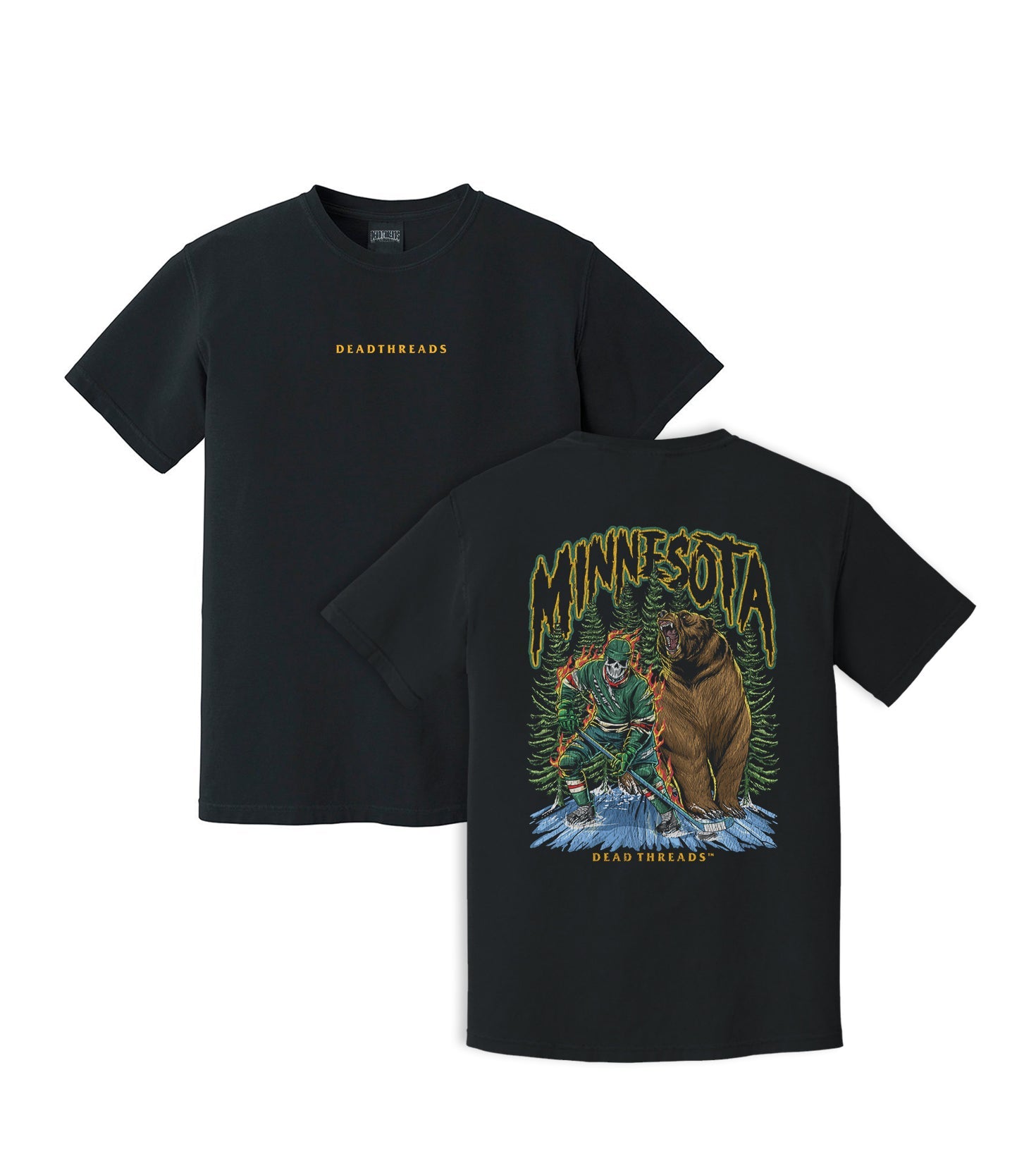 MINNESOTA HOCKEY - “DT ESSENTIAL" PREMIUM T - SHIRT – T-Shirt – Dead Threads Apparel