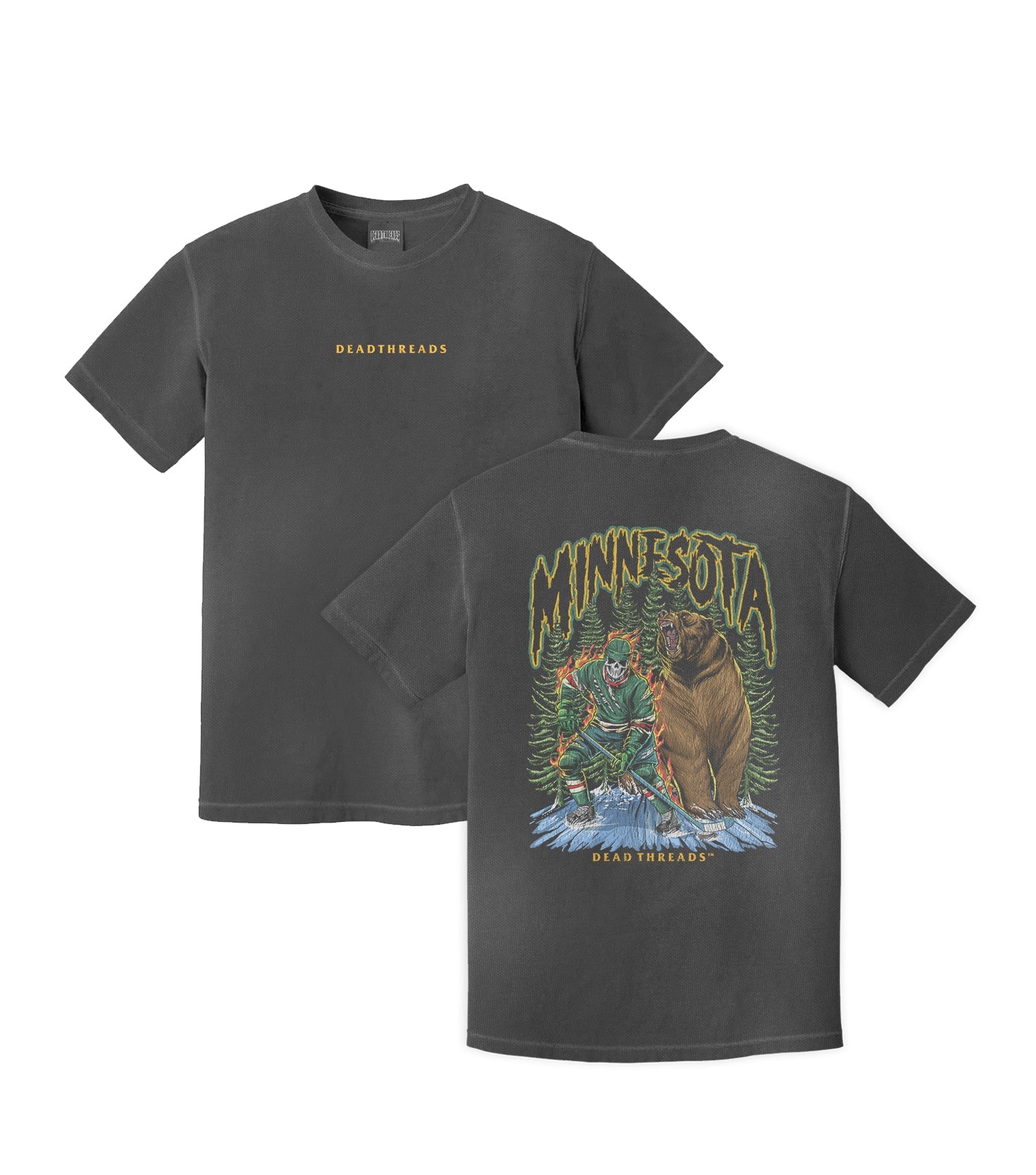 MINNESOTA HOCKEY - “DT ESSENTIAL" PREMIUM T - SHIRT – T-Shirt – Dead Threads Apparel