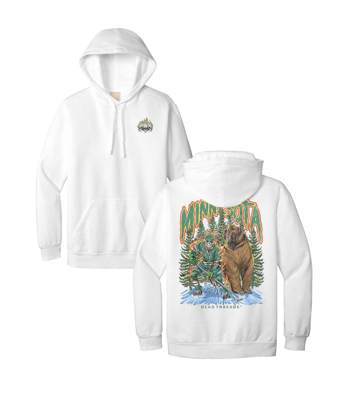 MINNESOTA HOCKEY - HOODIE – Hoodie – Dead Threads Apparel
