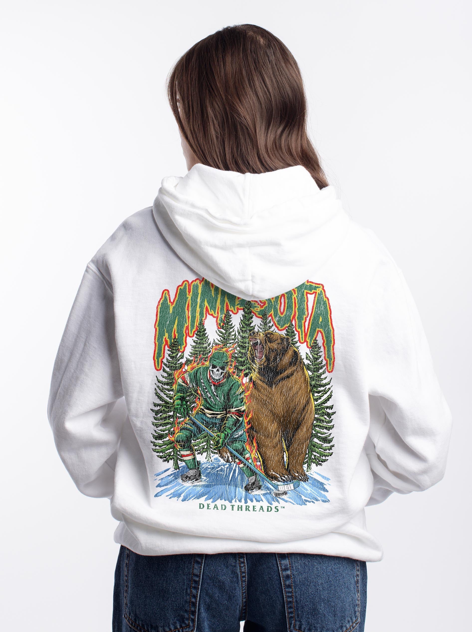 MINNESOTA HOCKEY - HOODIE – Hoodie – Dead Threads Apparel